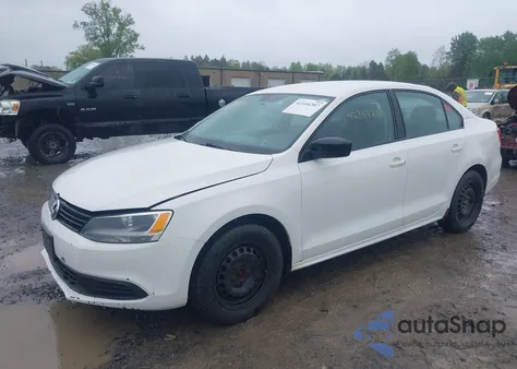2014 Volkswagen Jetta 2.0L S z USA, uszkodzony, nr VIN 3VW1K7AJ3EM377289